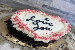 Valentine's Day Special Heart Cake